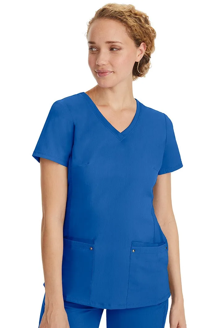 Purple Label Women's Yoga Scrub Set | Royal Blue