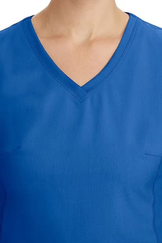 Purple Label Women's Yoga Scrub Set | Royal Blue