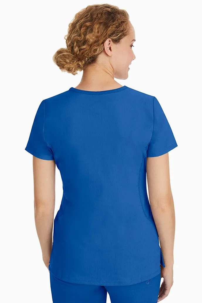 Purple Label Women's Yoga Scrub Set | Royal Blue