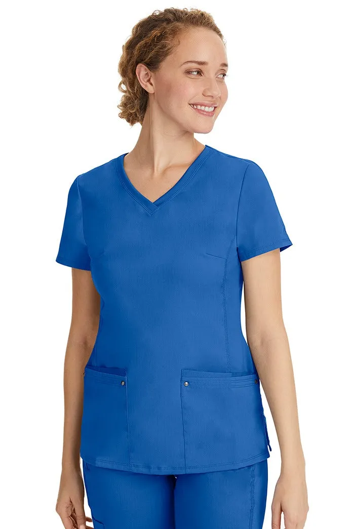 Purple Label Women's Yoga Scrub Set | Royal Blue
