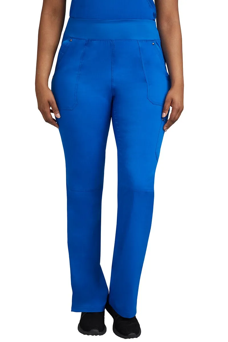Purple Label Women's Yoga Scrub Set | Royal Blue