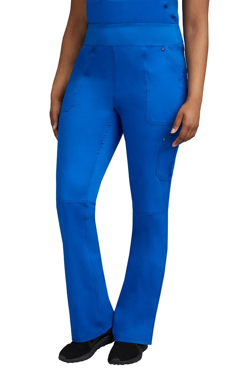 Purple Label Women's Yoga Scrub Set | Royal Blue