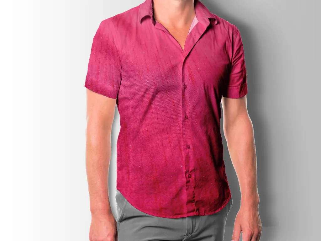 Purple Magenta Dual Shade Plain Zorba Silk Fabric