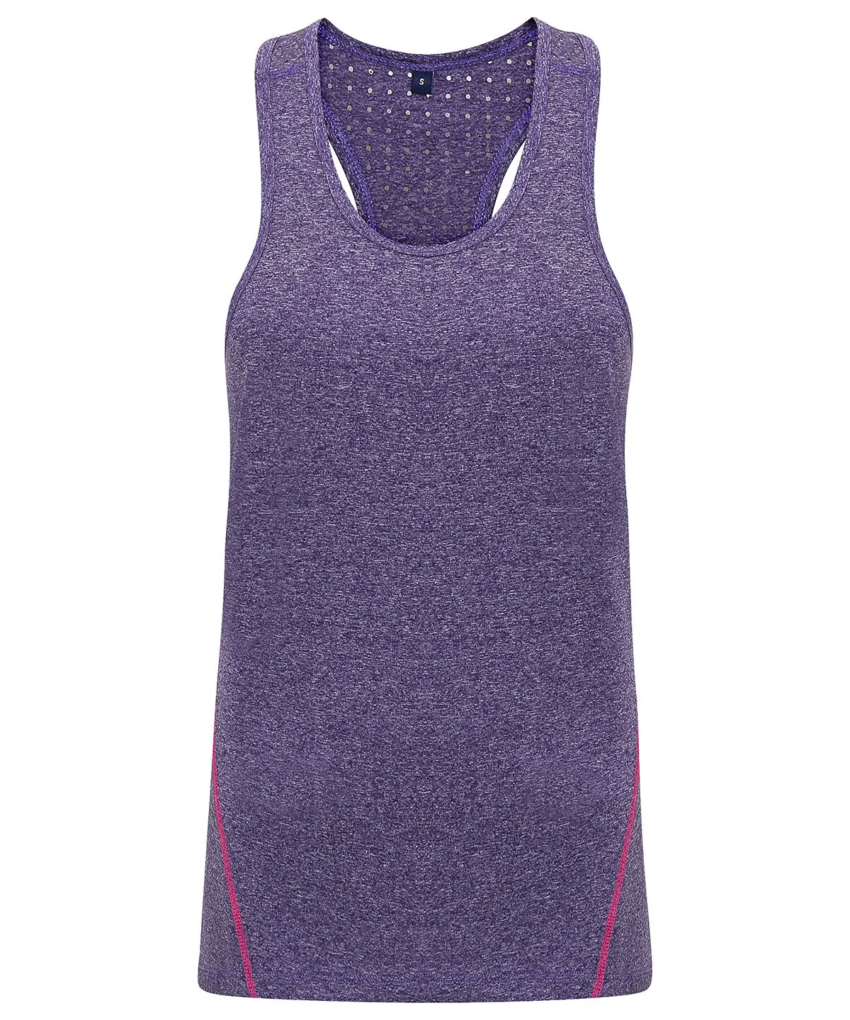 Purple Melange - Women's TriDri® 'laser cut' vest