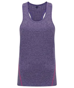 Purple Melange - Women's TriDri® 'laser cut' vest