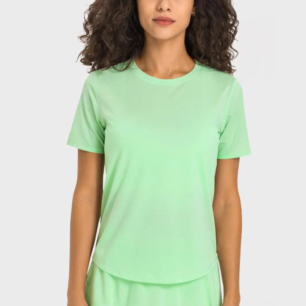 Quick-Dry Short Sleeve Tennis T-Shirt