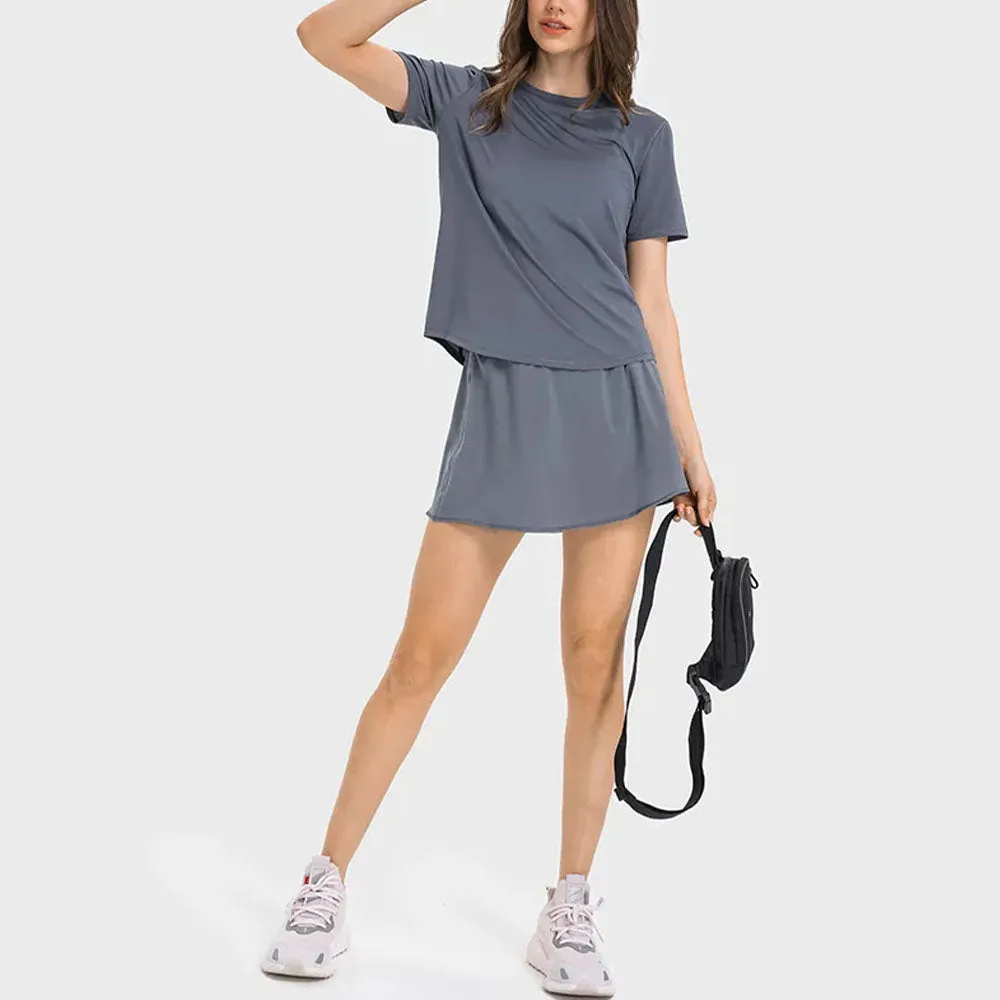 Quick-Dry Short Sleeve Tennis T-Shirt