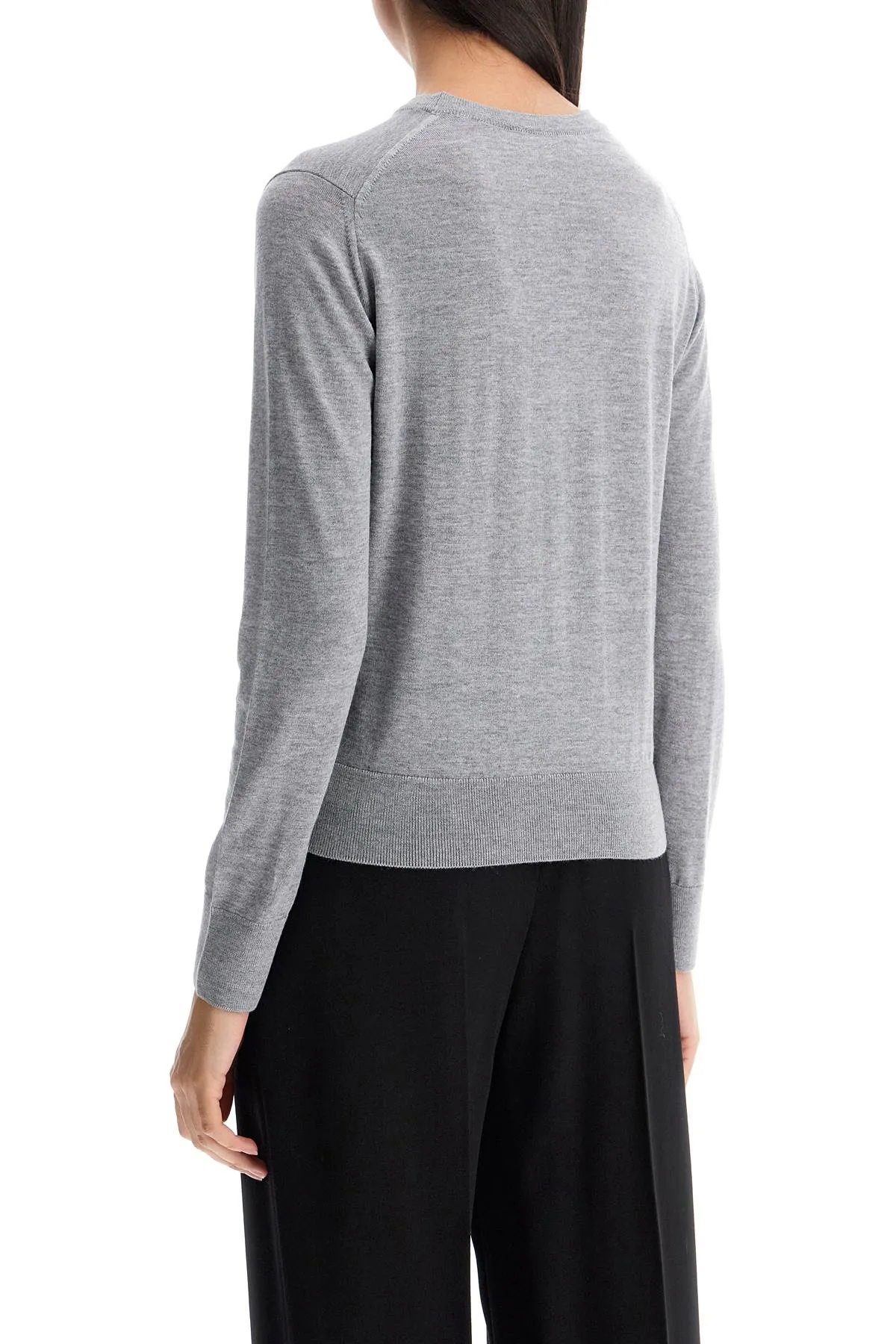 "baby fox regular fit pullover MW00816KT1036 MEDIUM GREY MELANGE