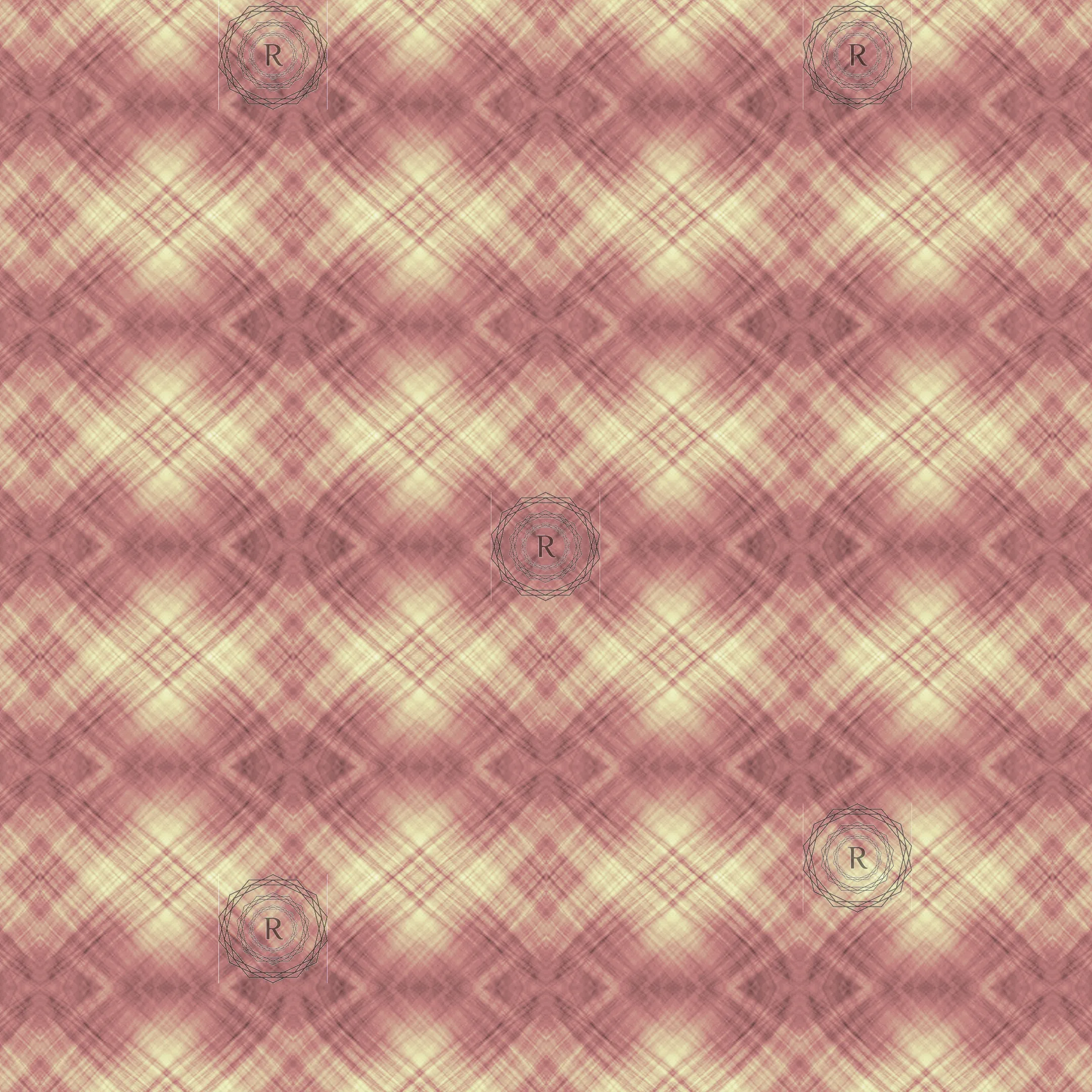 Recursia Argyle Rewired I Yoga Leggings In Pink