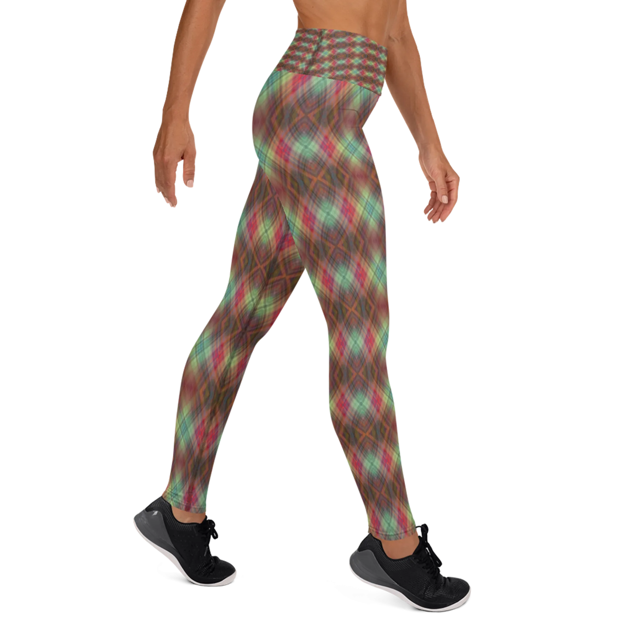 Recursia Argyle Rewired II Yoga Leggings