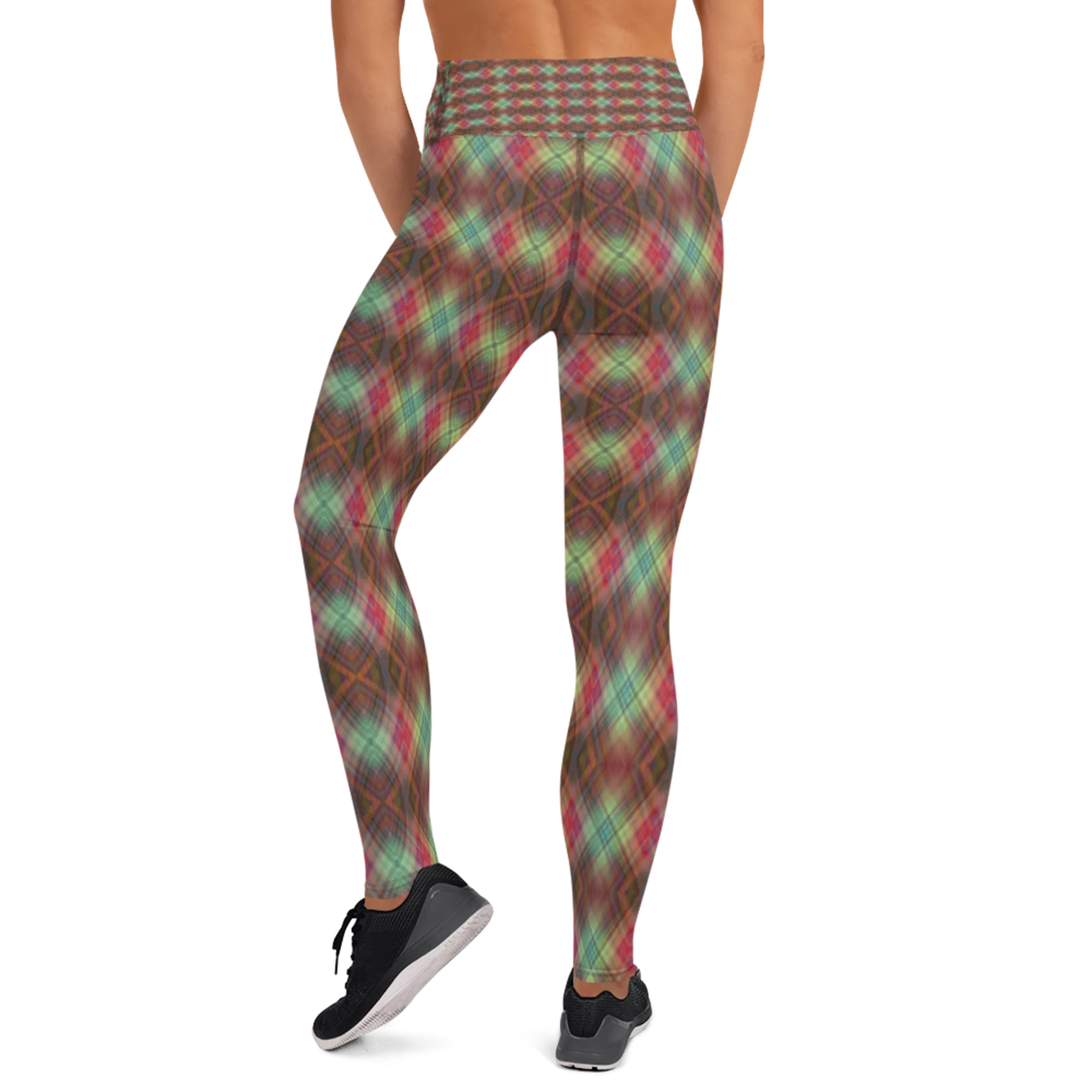 Recursia Argyle Rewired II Yoga Leggings