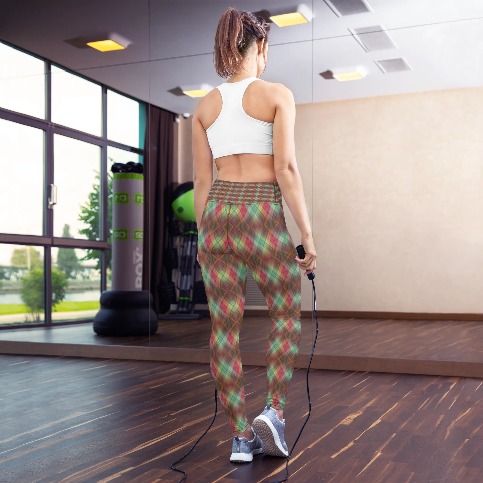 Recursia Argyle Rewired II Yoga Leggings