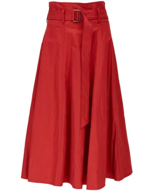 Red Chili Aline Skirt