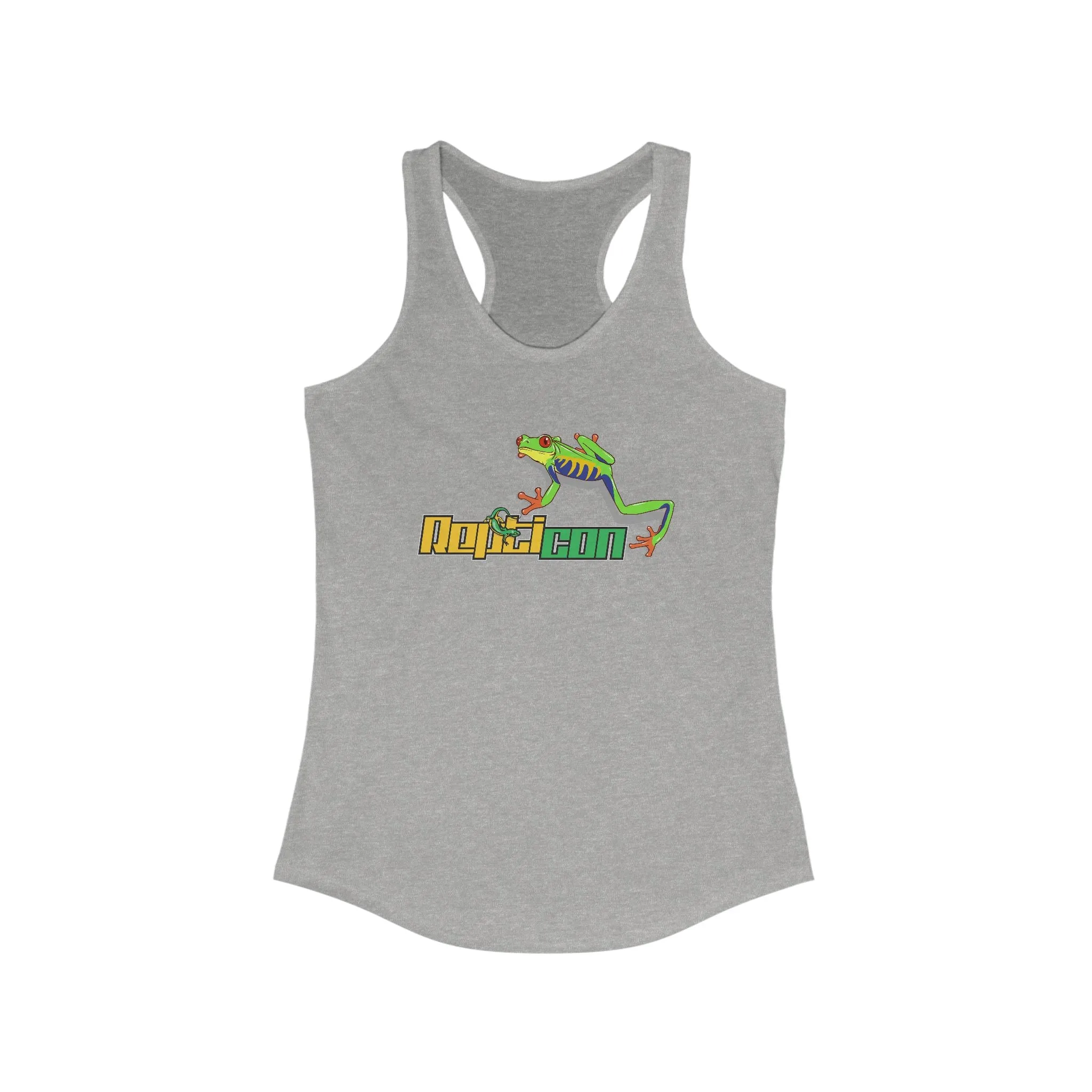 Repticon Women's Ideal Racerback Tank w/ Red Eyed Tree Frog