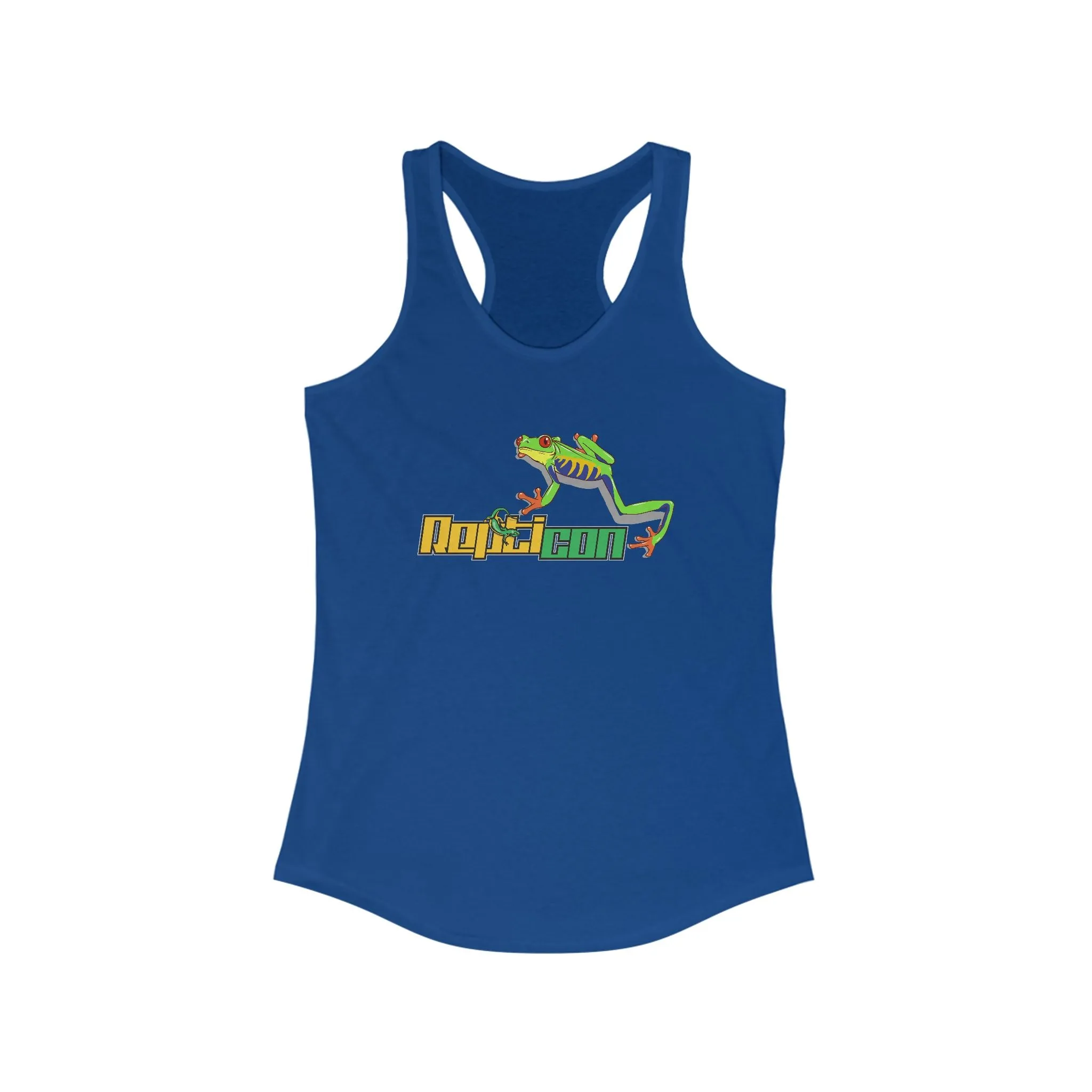 Repticon Women's Ideal Racerback Tank w/ Red Eyed Tree Frog