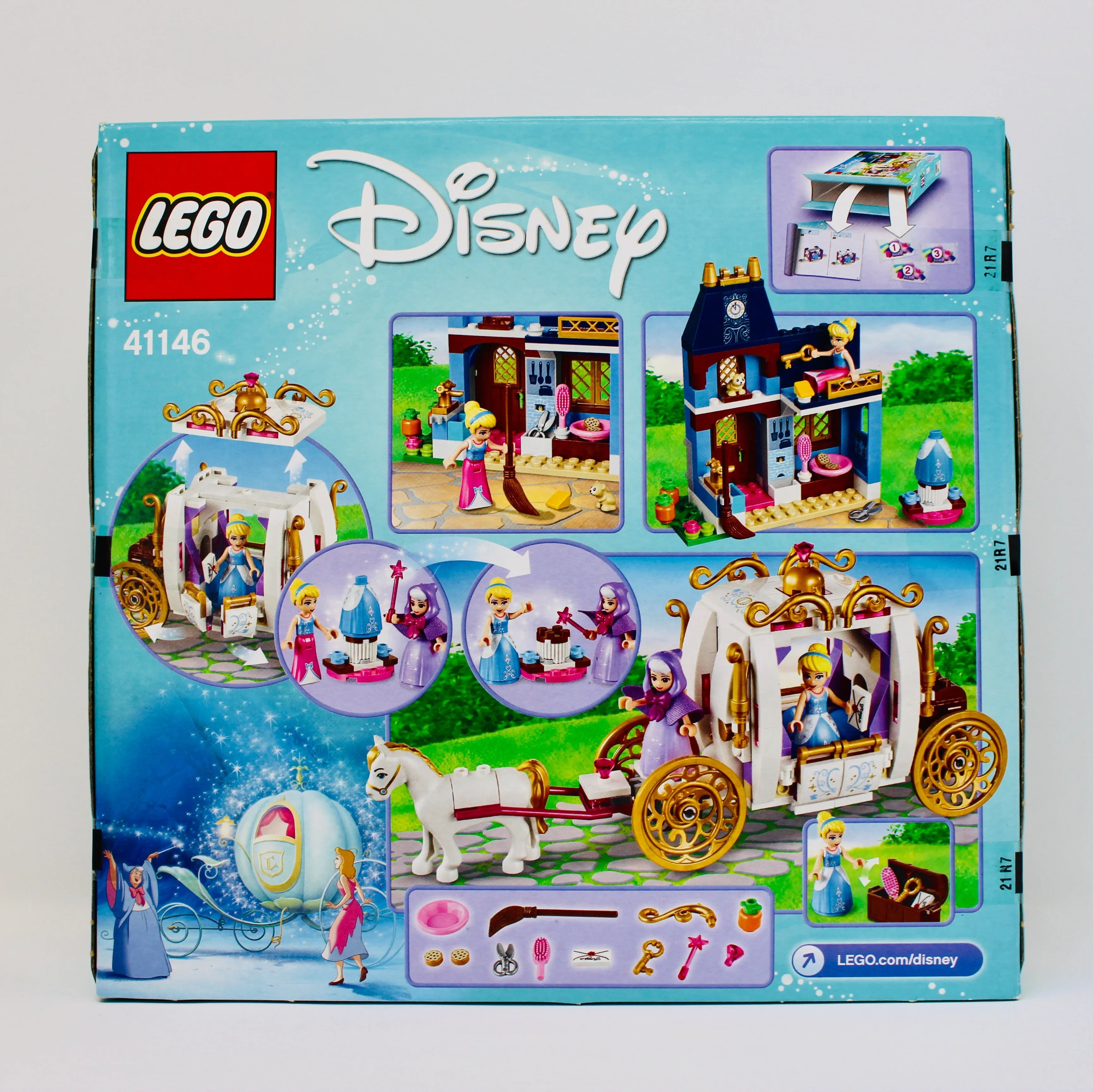 Retired Set 41146 Disney Princess Cinderellas Enchanted Evening
