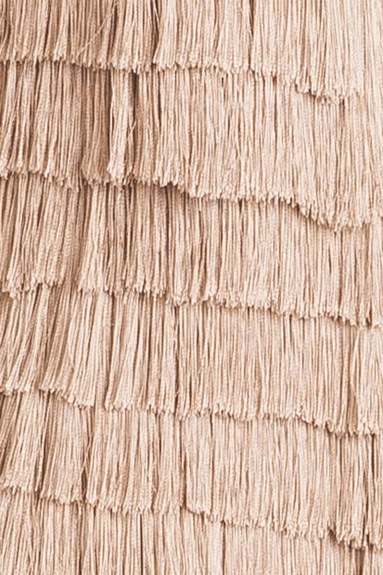 Roberto Cavalli - Beige Smooth Fringe Front Clasp Jacket - IT 40