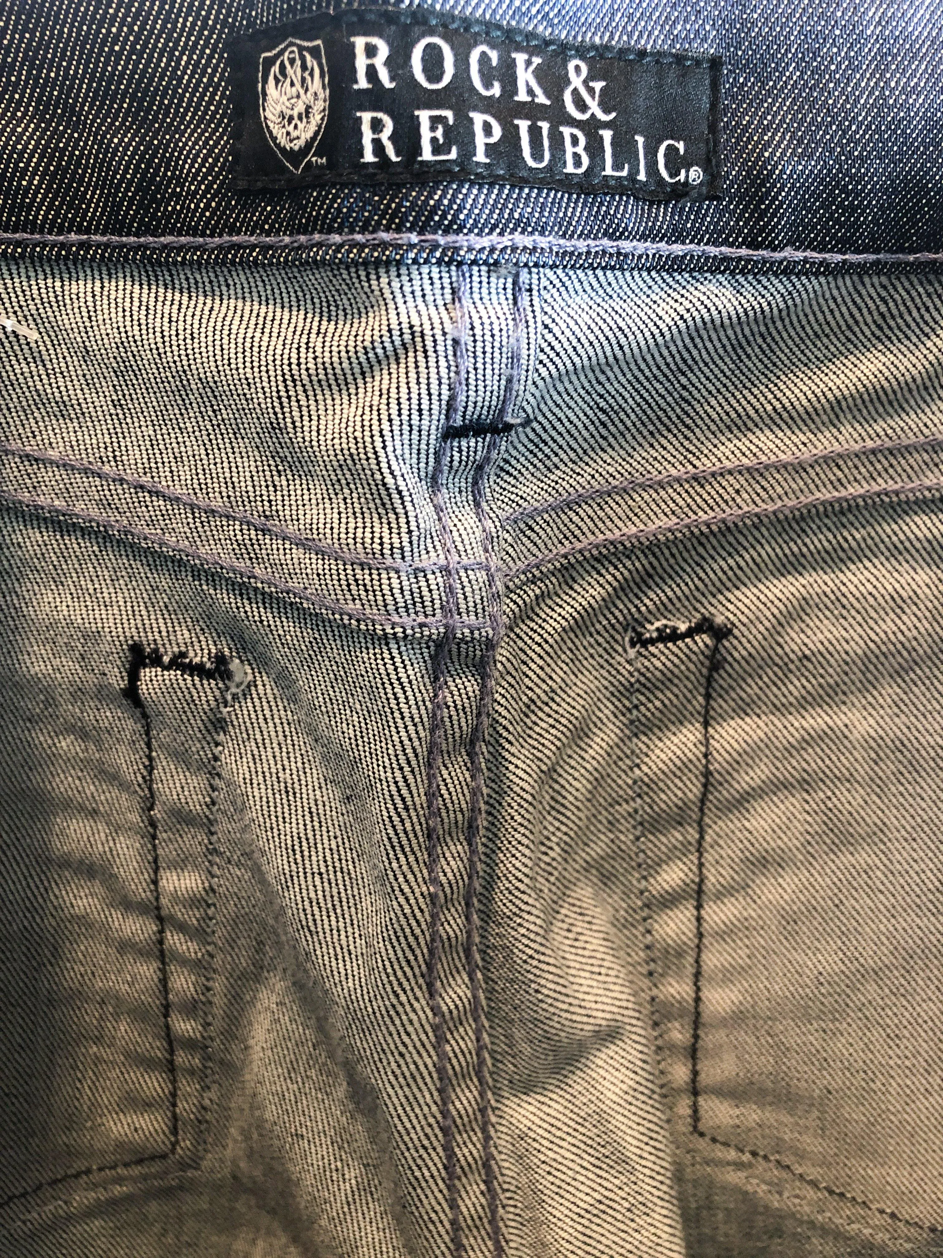 Rock & Republic, Kasandra Bootcut Jean with 'R' Back Pocket, Size 27 (4)