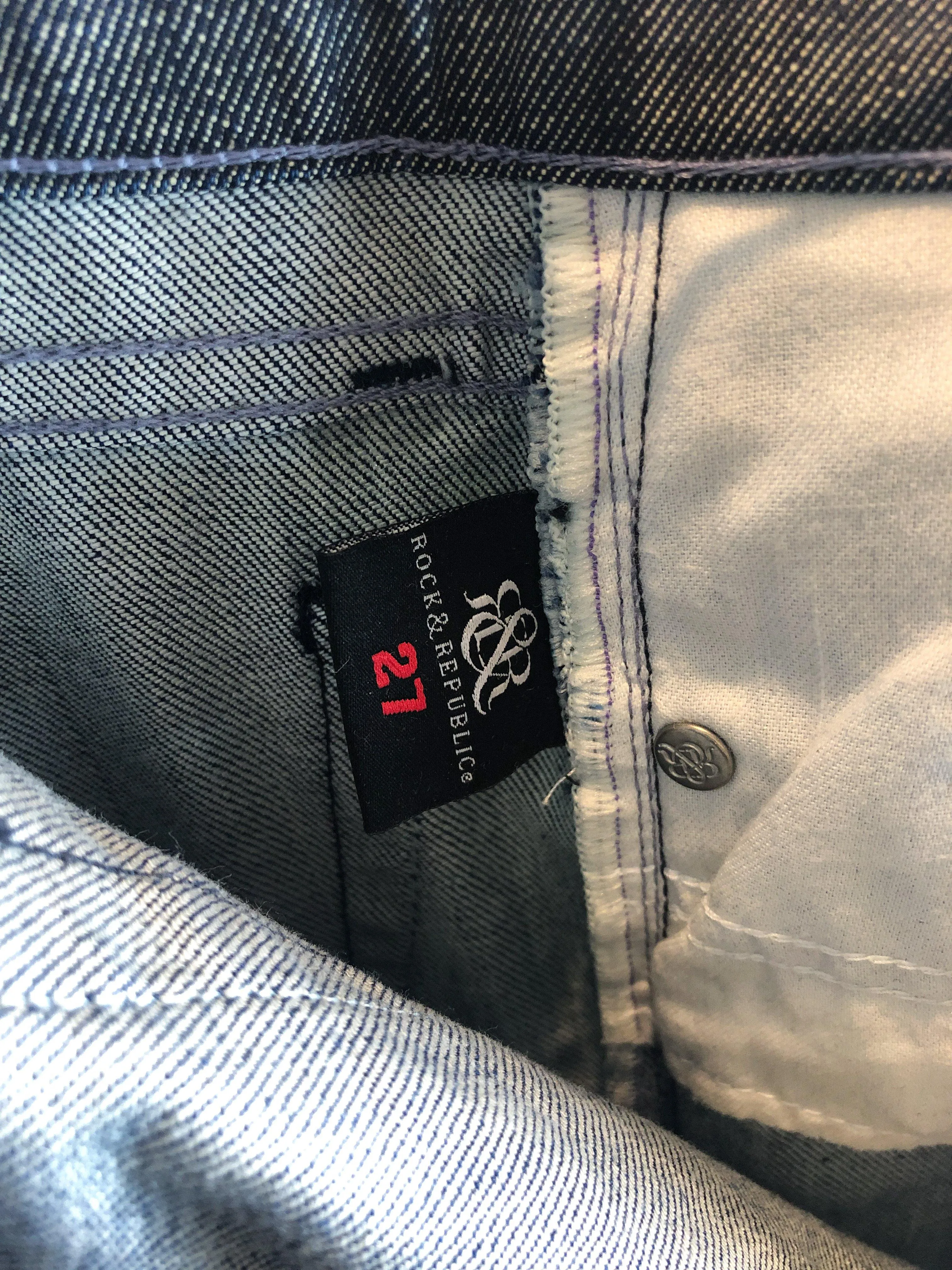 Rock & Republic, Kasandra Bootcut Jean with 'R' Back Pocket, Size 27 (4)