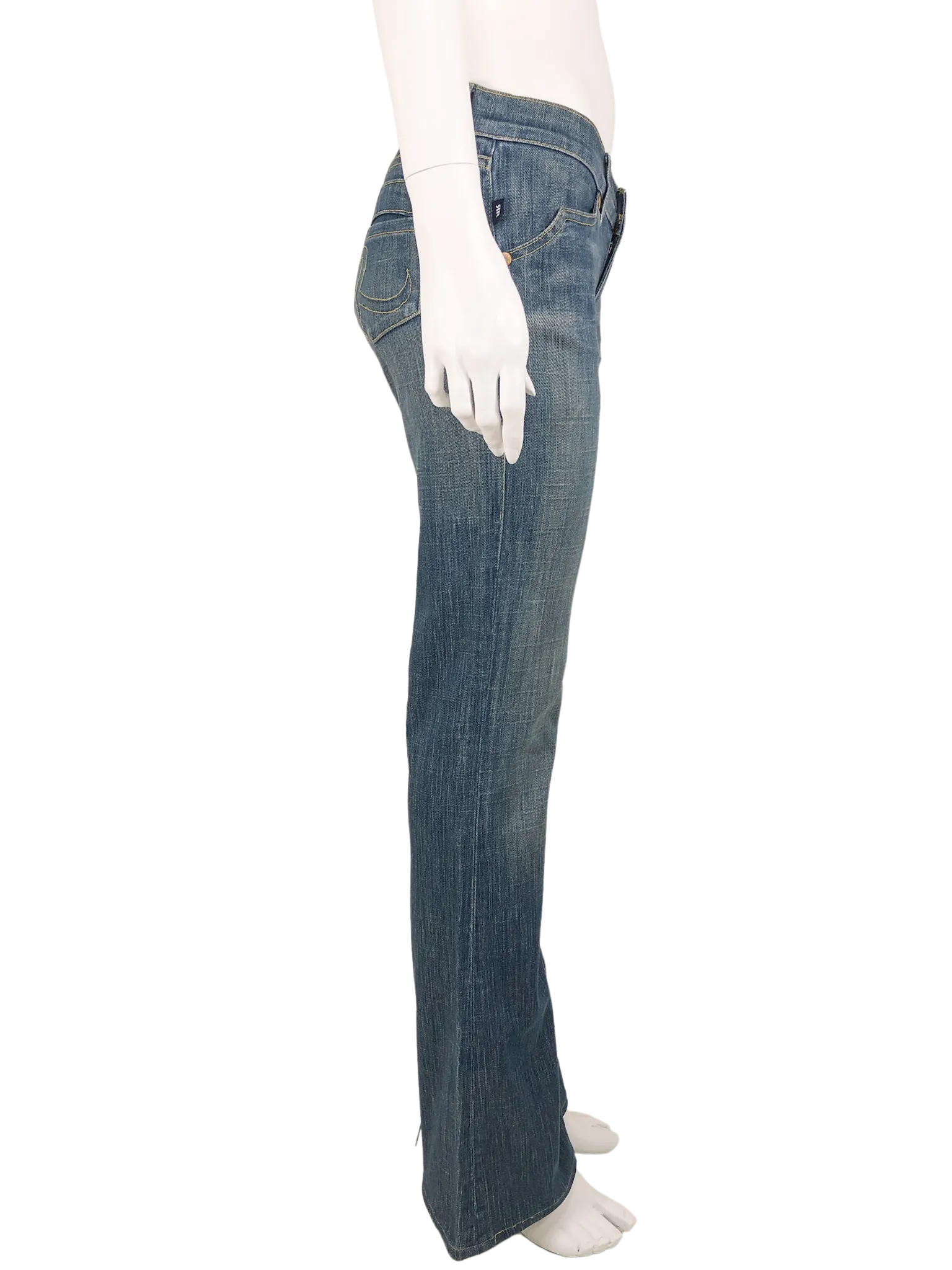 Rock & Republic, Motley Flare Jean with Split 'R' Pocket, Size 27 (4)