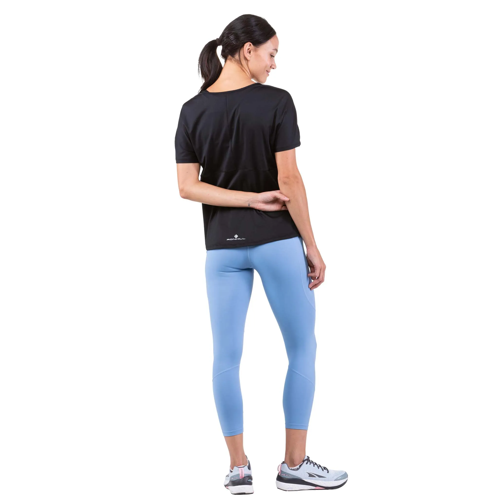 Ronhill | Women's Tech Glide S/S Tee - All Black