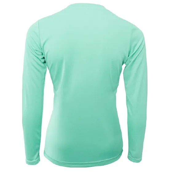 Saltwater Born Life Is Better At The Beach Conch Long Sleeve UPF 50  Dry-Fit Shirt