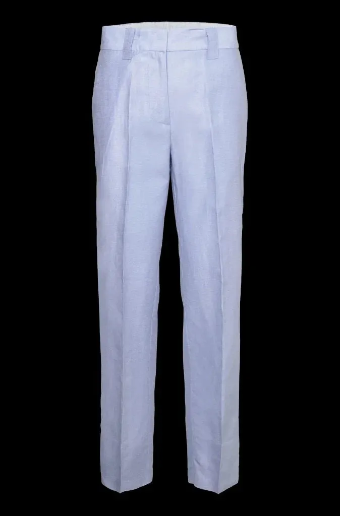 Second Female Liah Classic Trouser in Brunnera Blue
