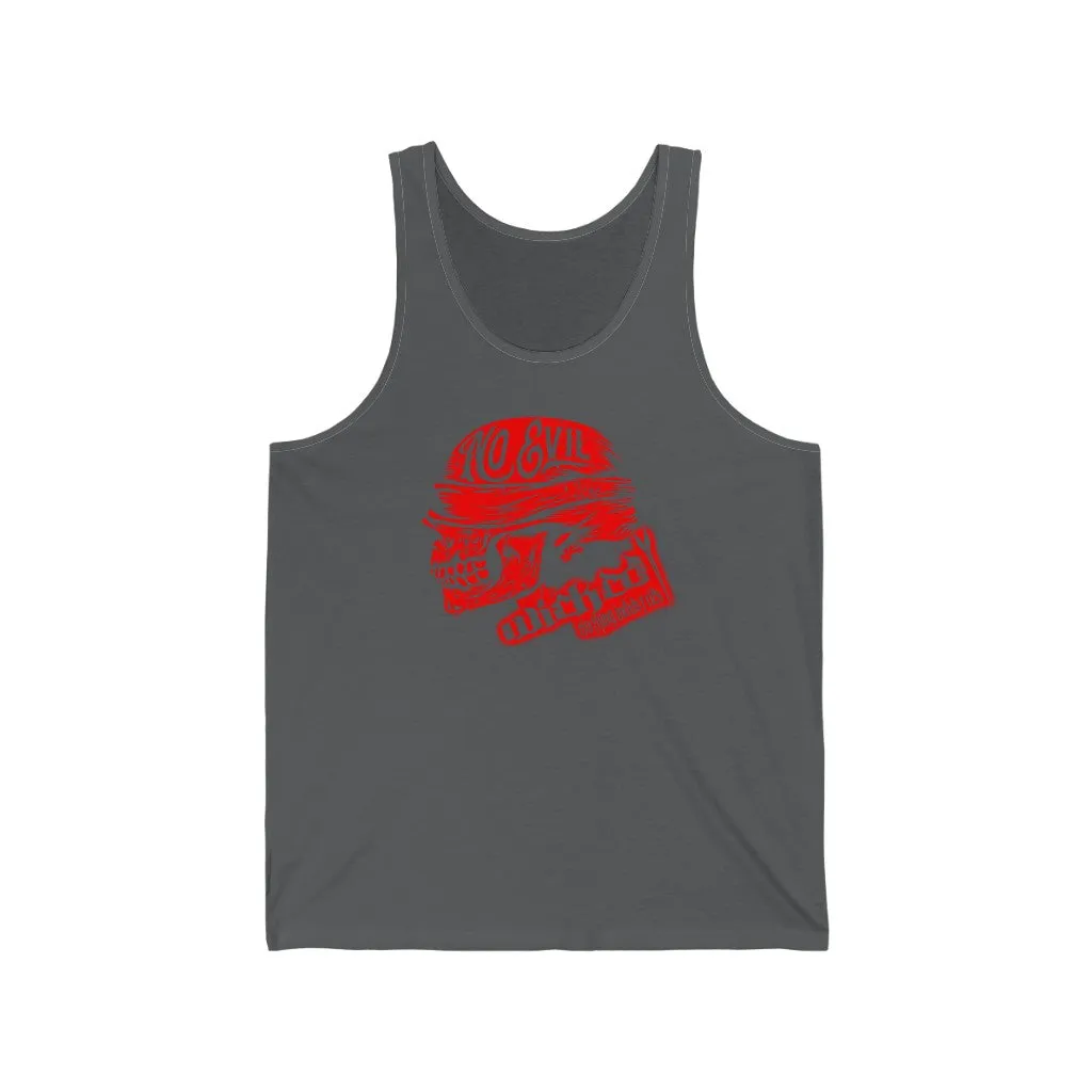 See No Evil/ Red/ Tank Top