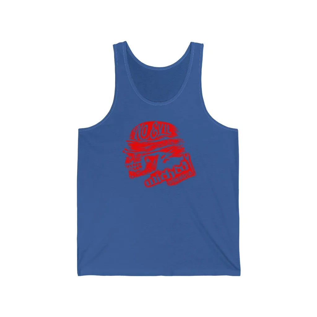 See No Evil/ Red/ Tank Top