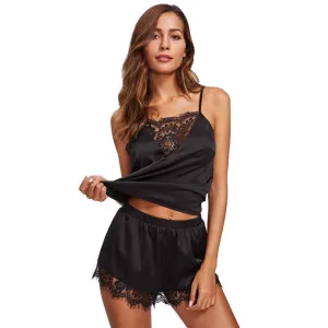 Sexy Lingerie Sleepwear two pieces Pajama