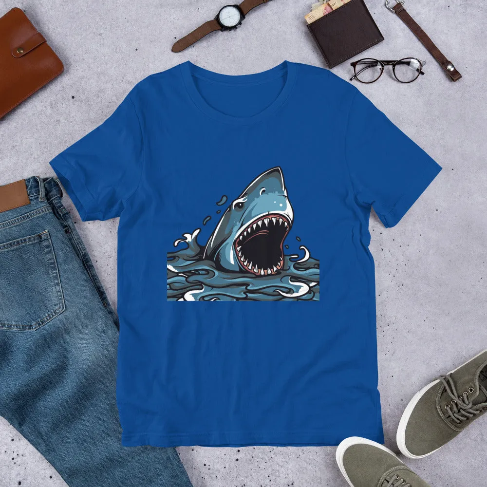 Shark Short-Sleeve Unisex T-Shirt