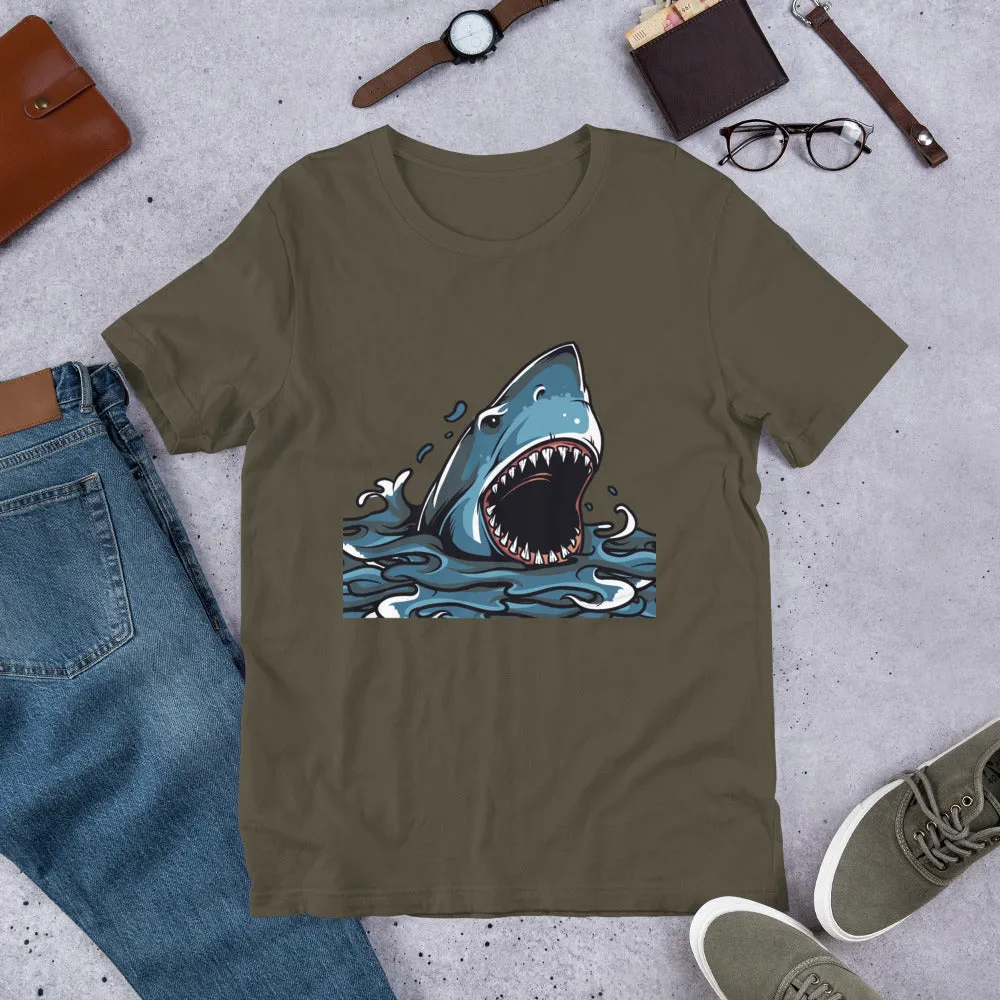 Shark Short-Sleeve Unisex T-Shirt