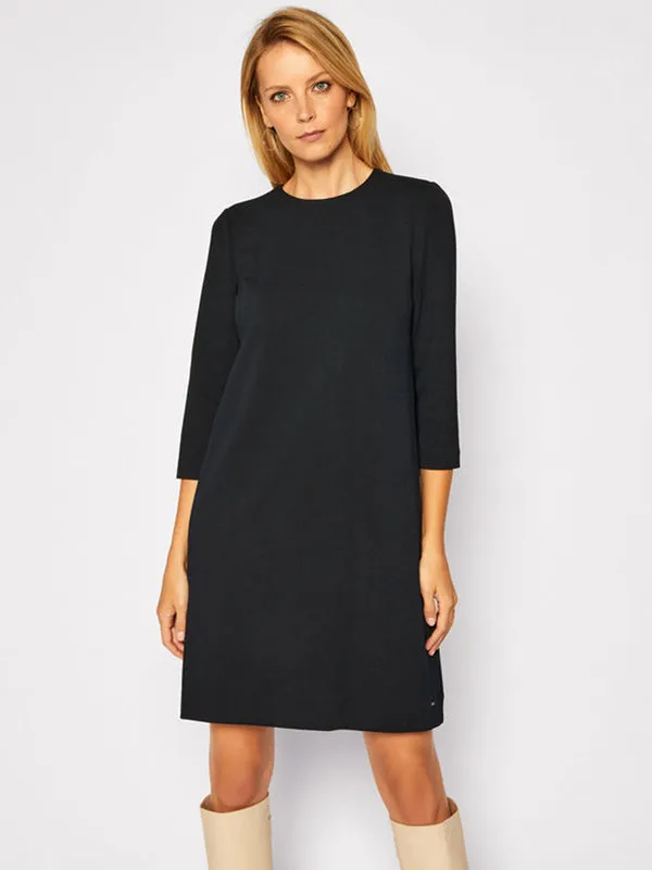 Shift Textured Ss Dress
