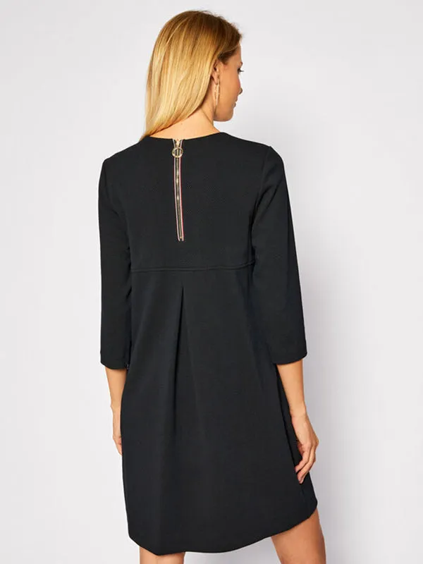 Shift Textured Ss Dress