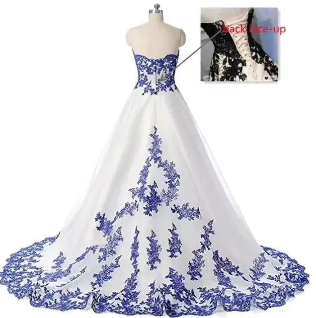 Short Front A-Line Wedding Dress