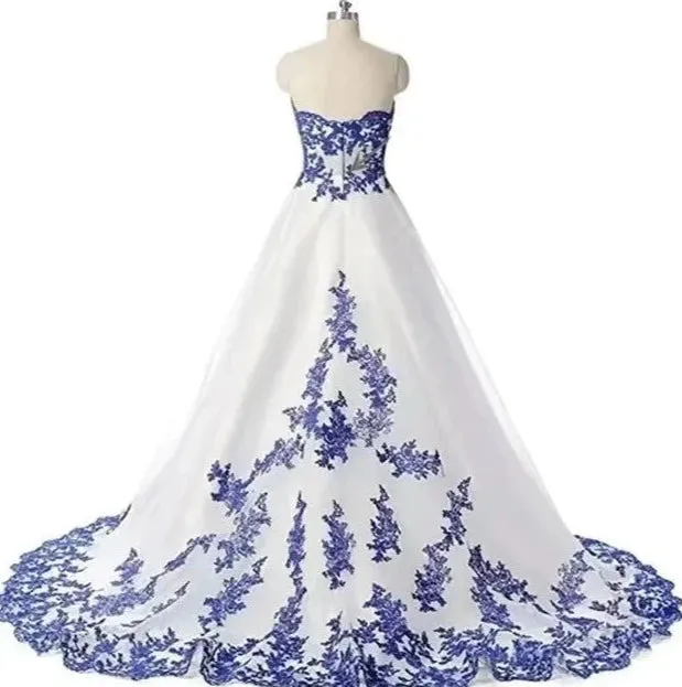 Short Front A-Line Wedding Dress