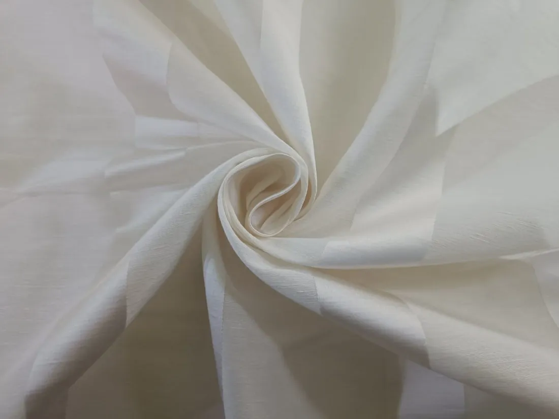 SILK LINEN  SATIN STRIPE 54" wide available in two colors gold and ivory