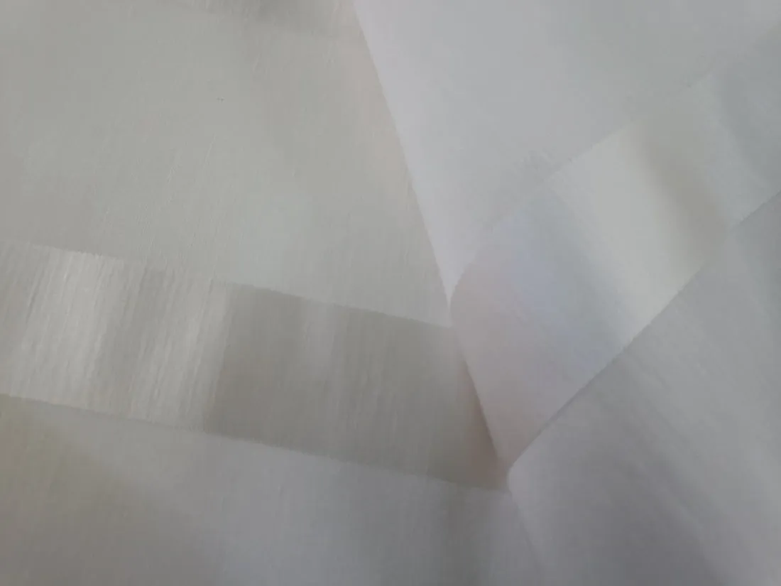 SILK LINEN  SATIN STRIPE 54" wide available in two colors gold and ivory