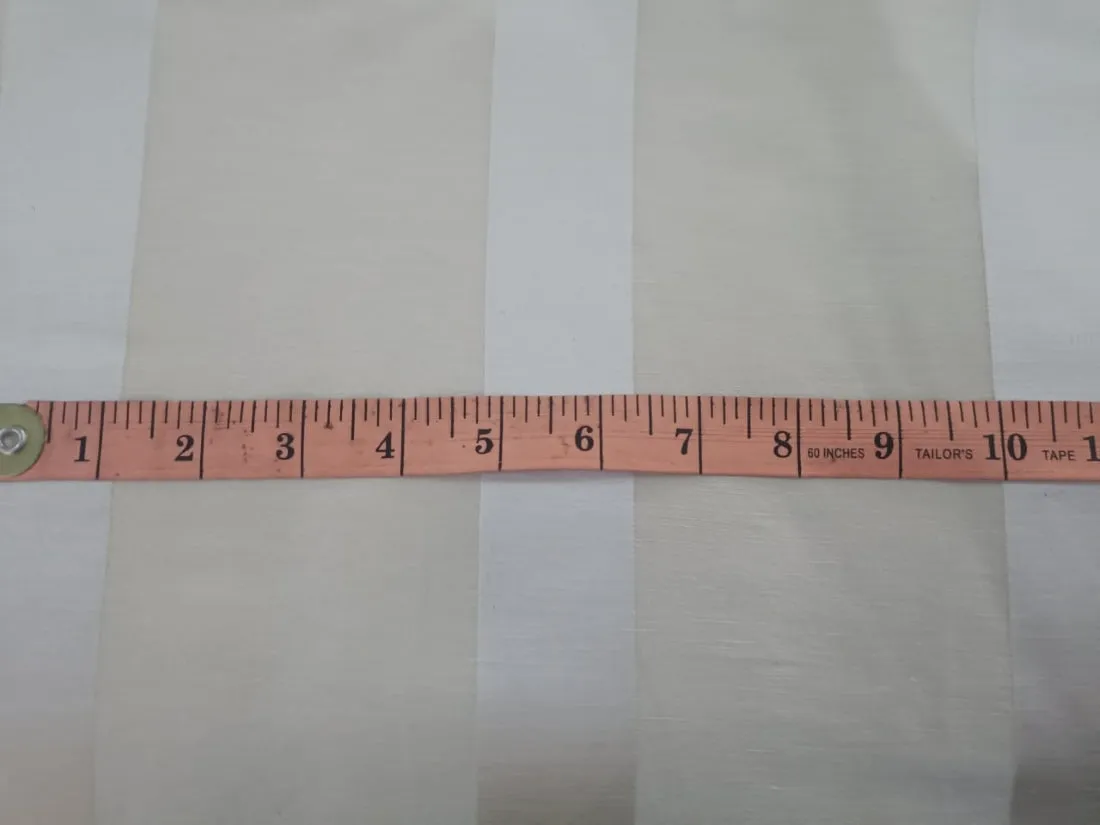 SILK LINEN  SATIN STRIPE 54" wide available in two colors gold and ivory