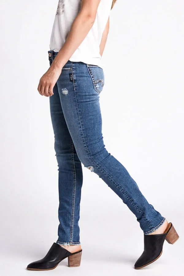 Silver Jeans Avery Slim Leg Indigo