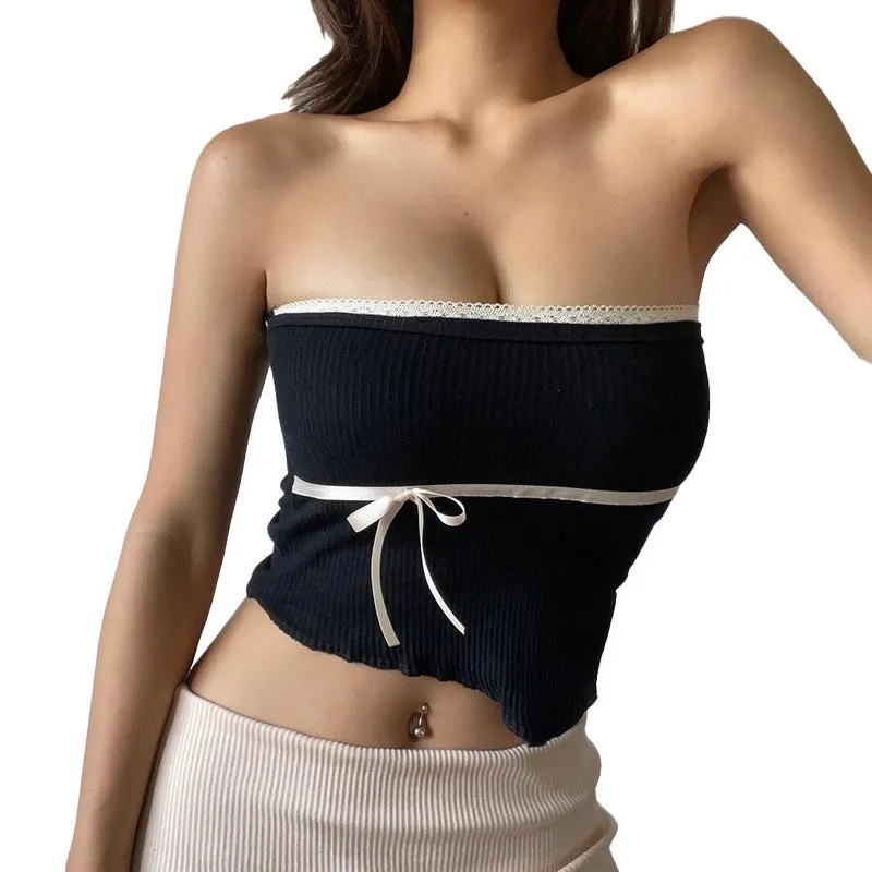 Simple All-matching Slim Fit Sexy Vest For Women