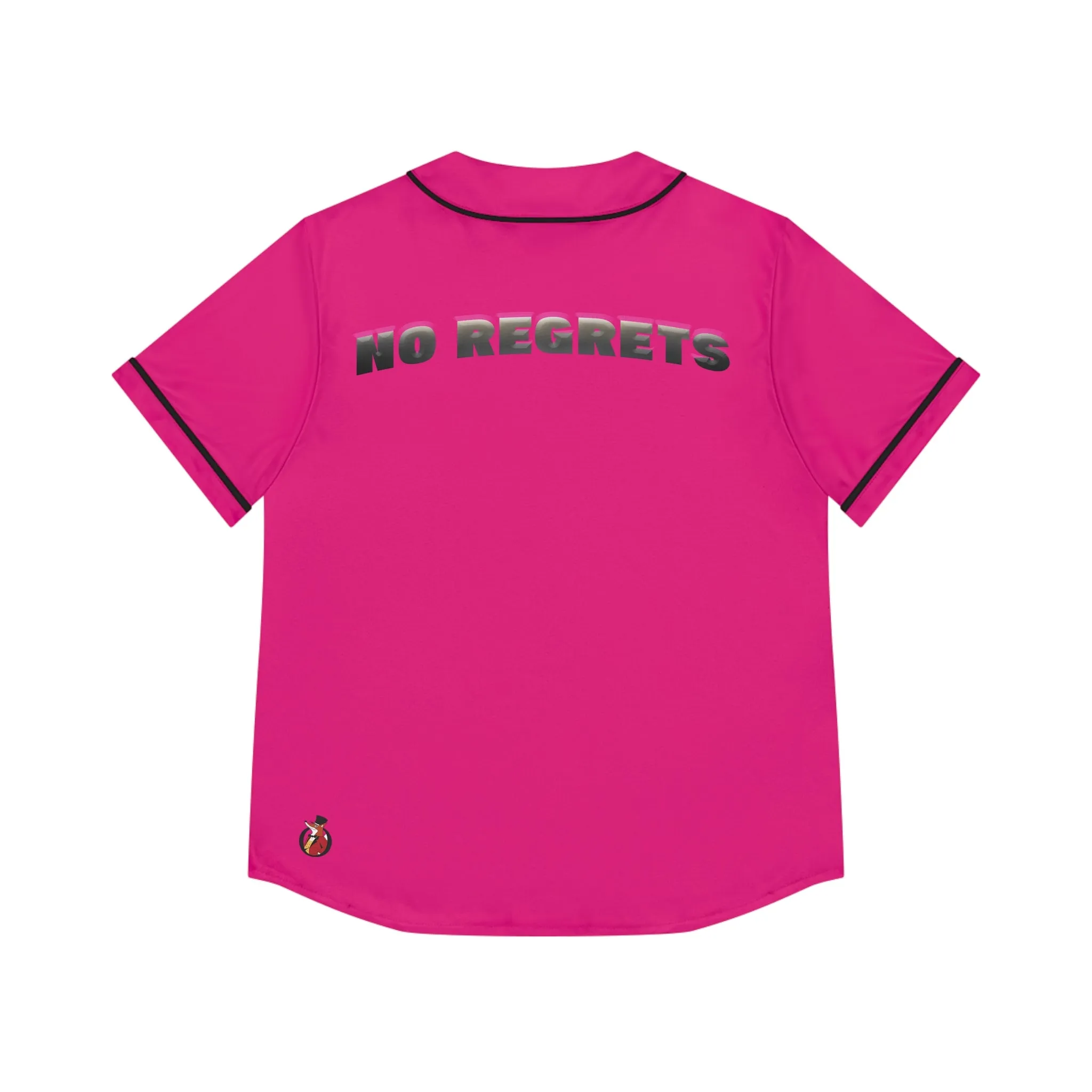 Snooty Fox Art Women's Baseball Jersey - No Regrets
