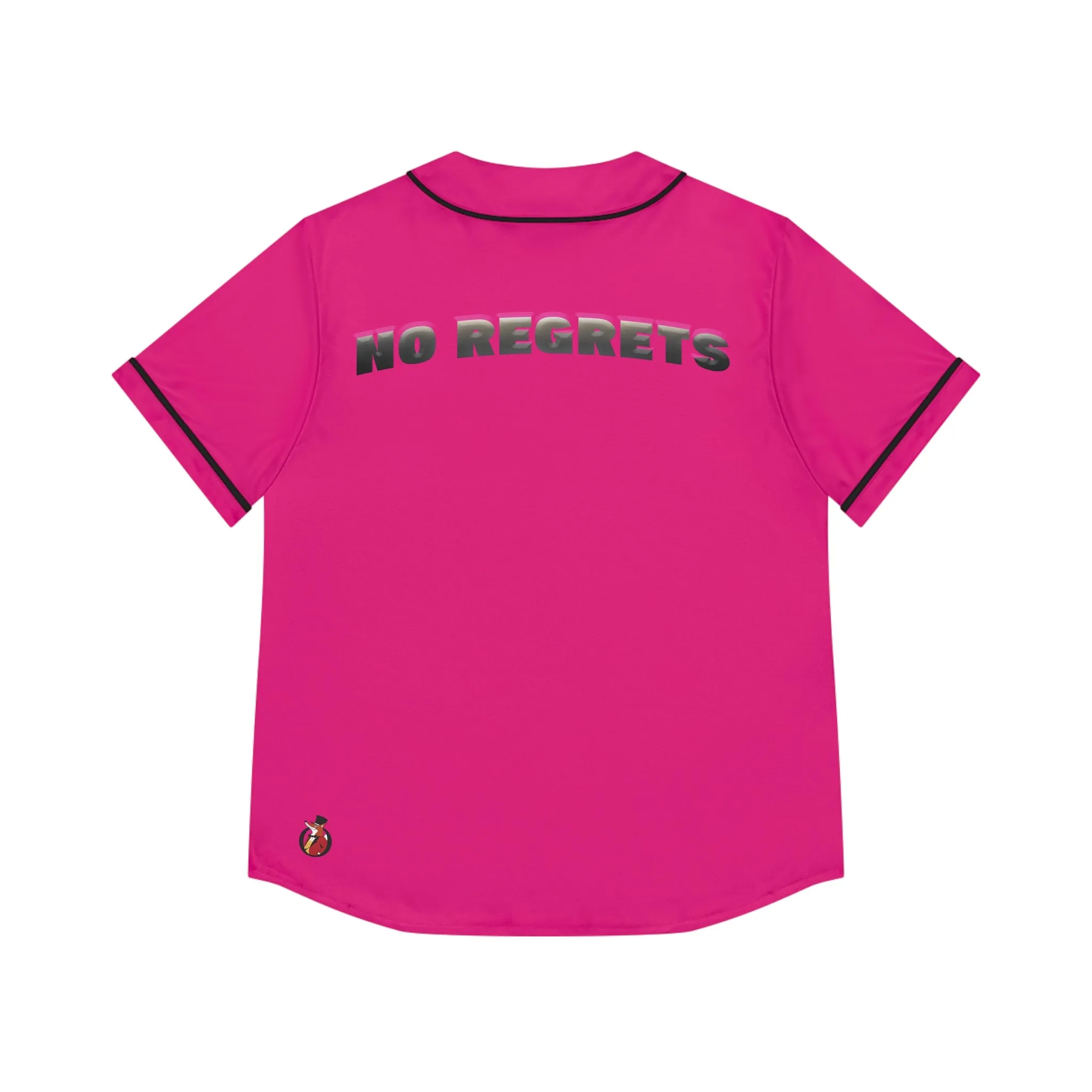 Snooty Fox Art Women's Baseball Jersey - No Regrets