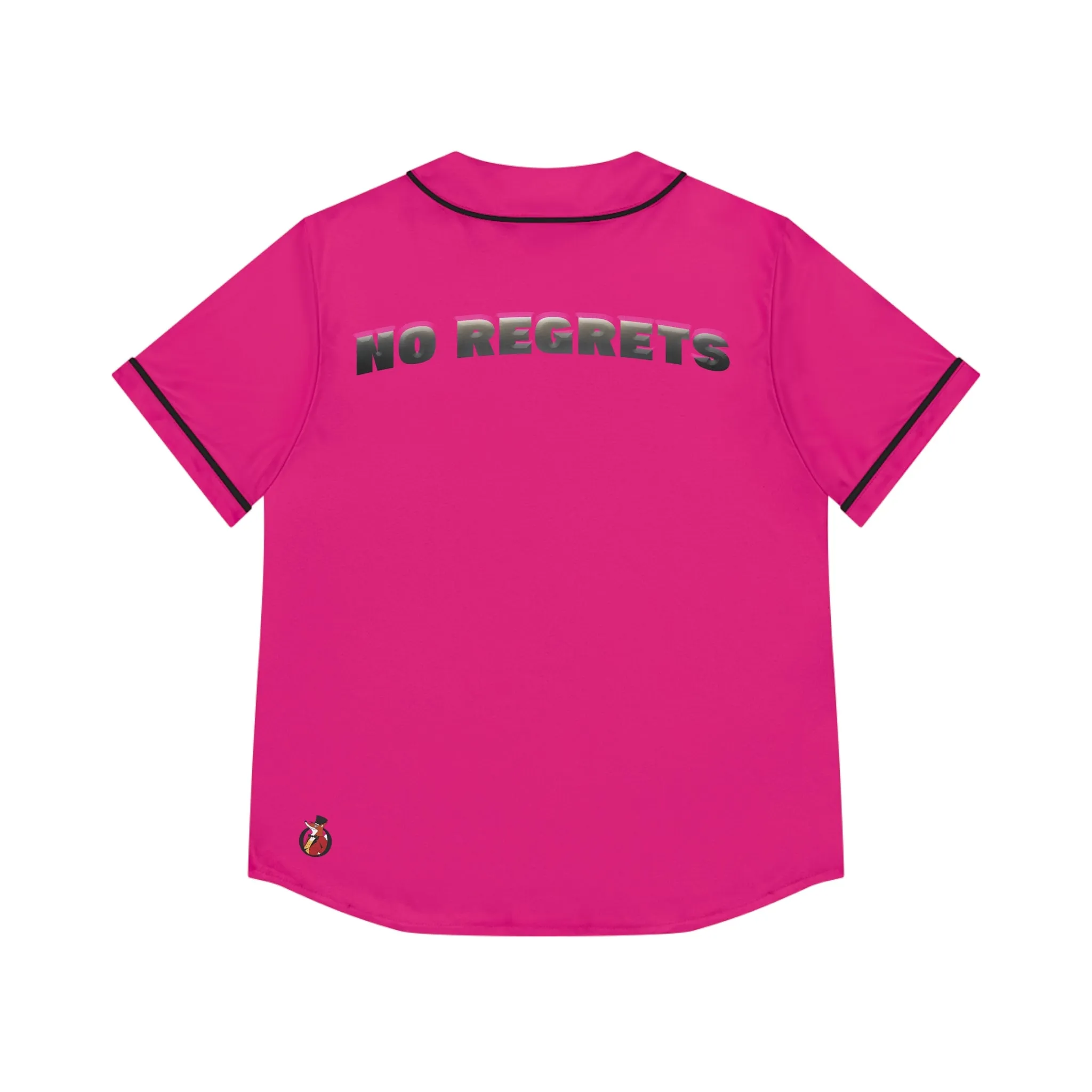 Snooty Fox Art Women's Baseball Jersey - No Regrets