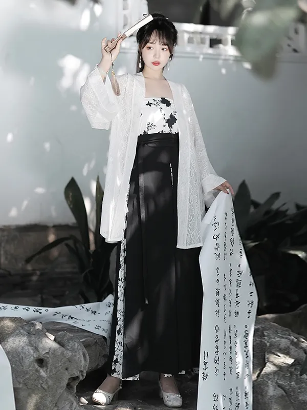 Song Dynasty | Black&White Modern Hanfu