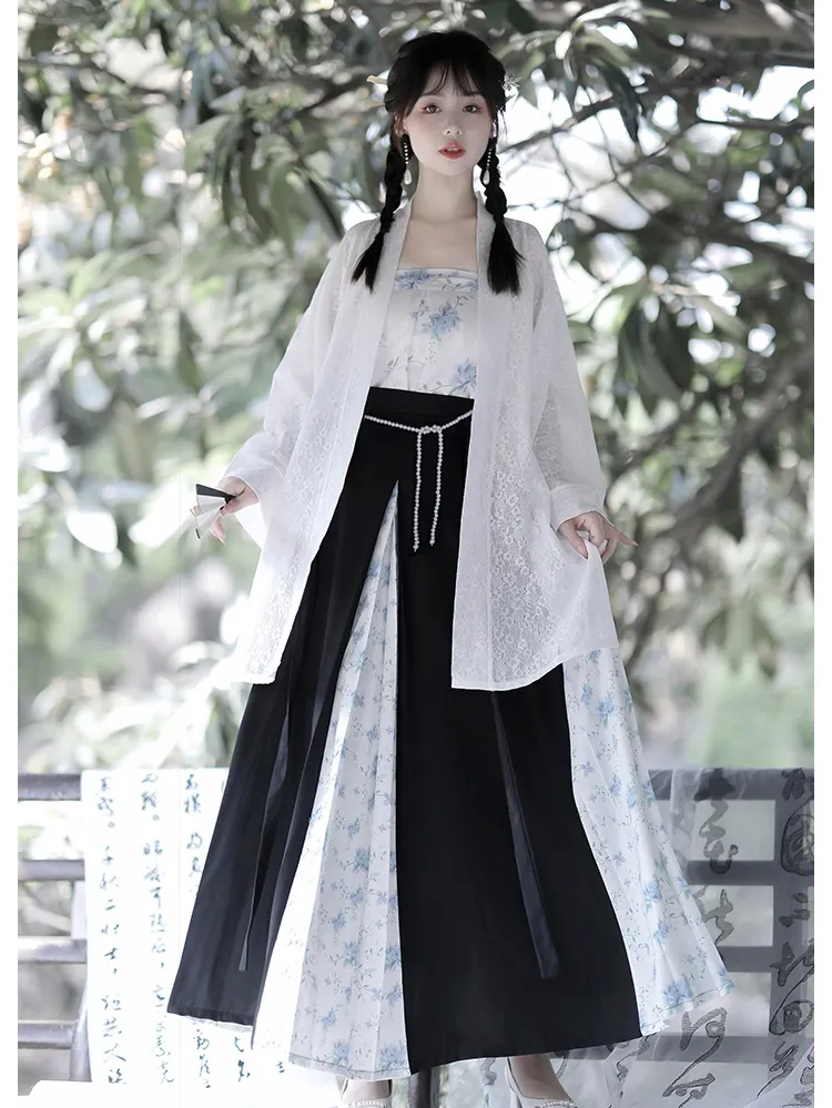 Song Dynasty | Black&White Modern Hanfu