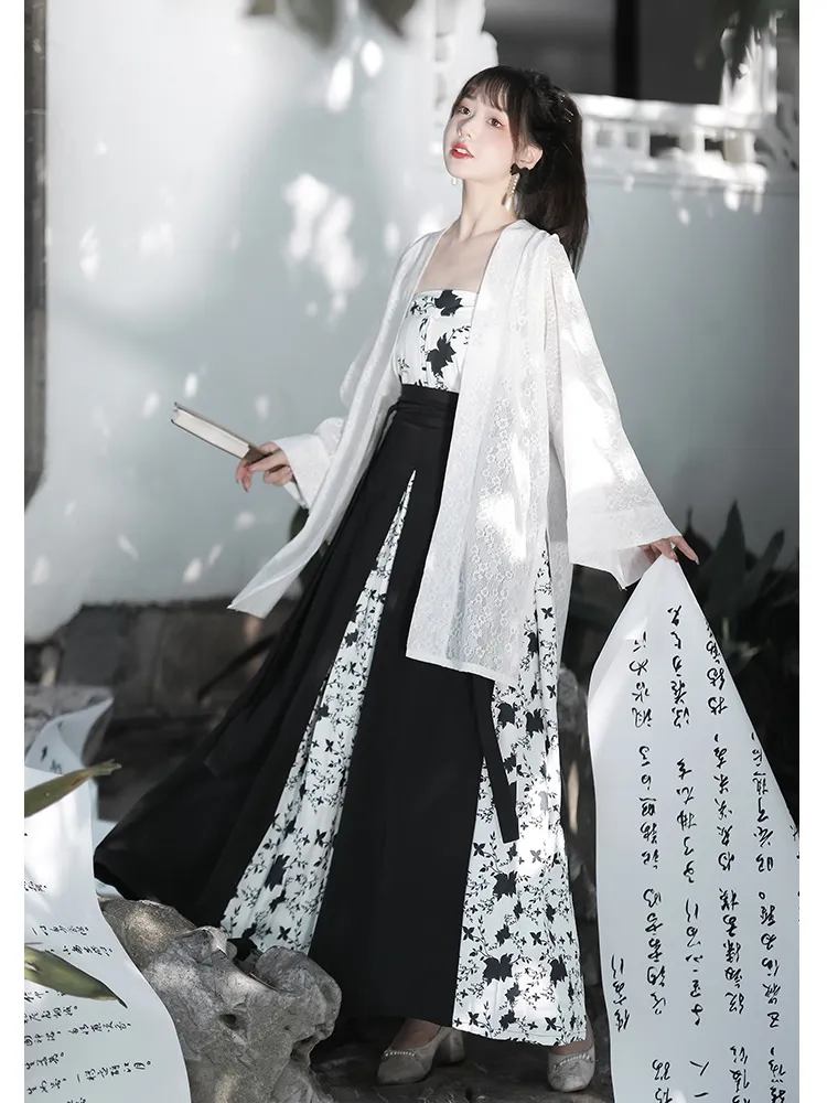 Song Dynasty | Black&White Modern Hanfu