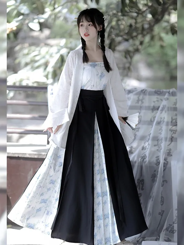 Song Dynasty | Black&White Modern Hanfu