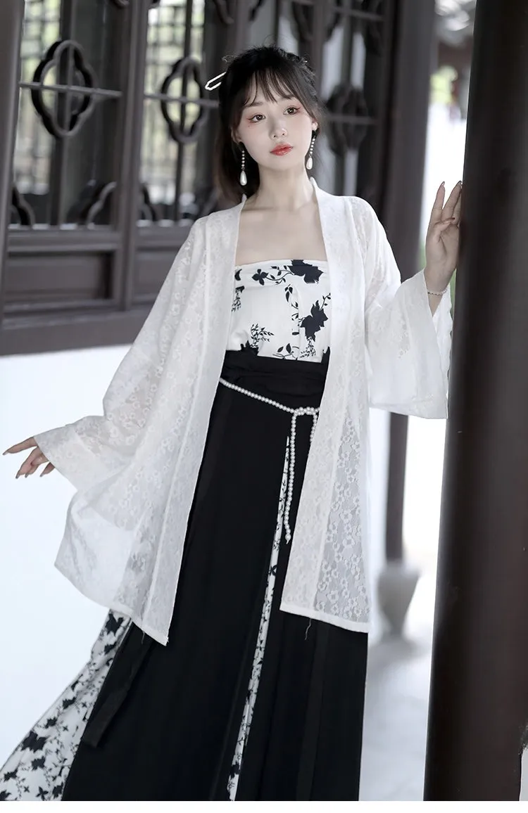 Song Dynasty | Black&White Modern Hanfu