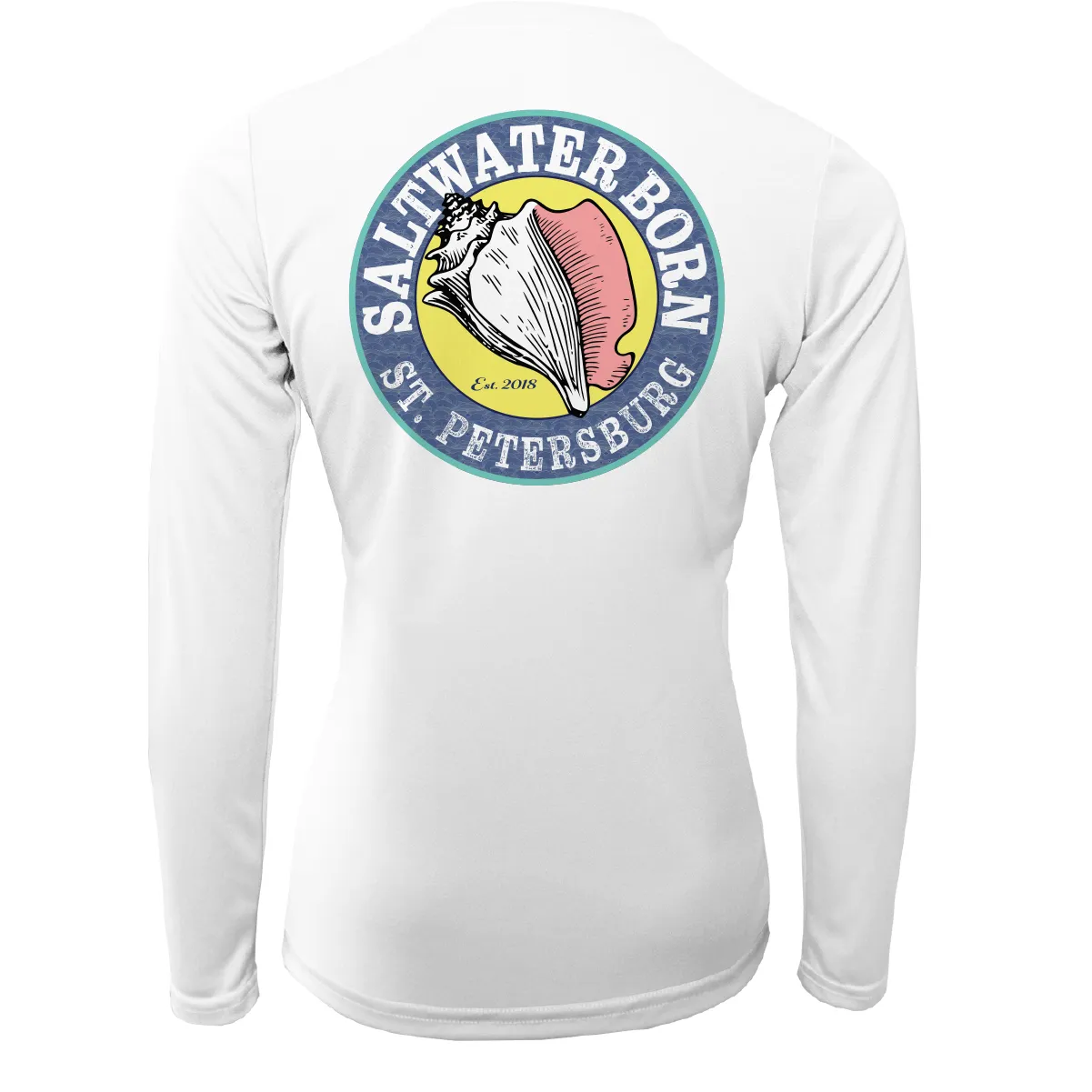 St. Petersburg, Florida Girl Women's Long Sleeve UPF 50  Dry-Fit Shirt